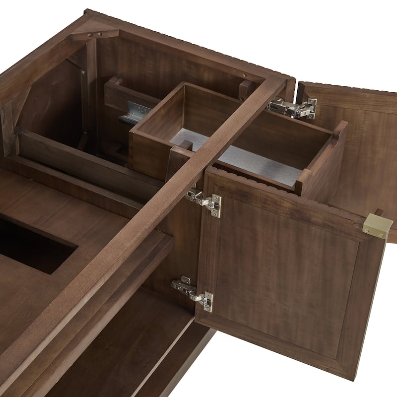 James Martin Vanities Marcello 48" Single Vanity, Chestnut