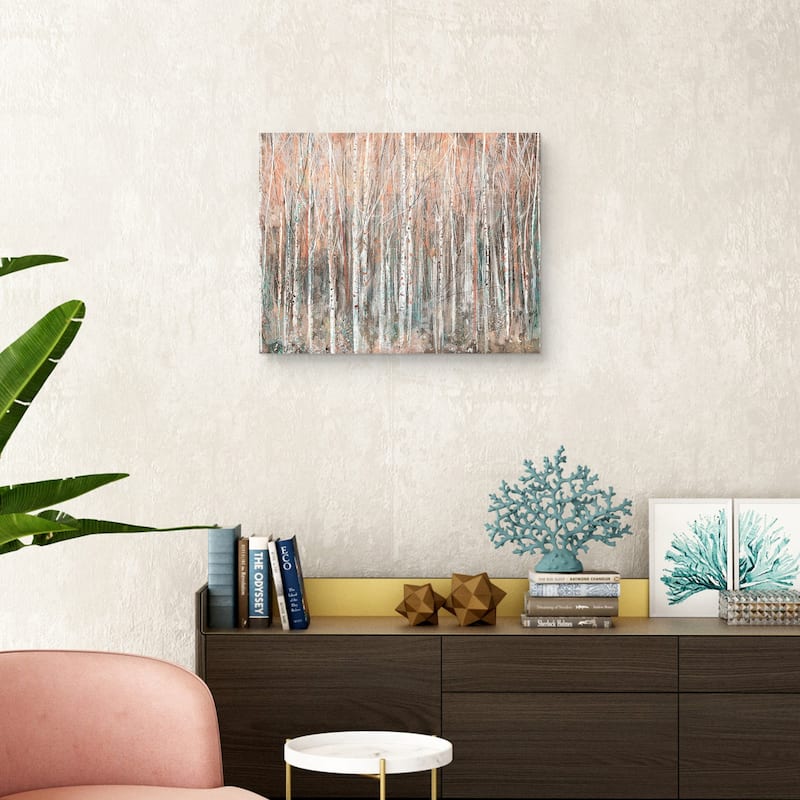 Coral Trees II by Studio Arts Canvas Art Print
