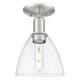 Option Brushed Satin Nickel / Clear