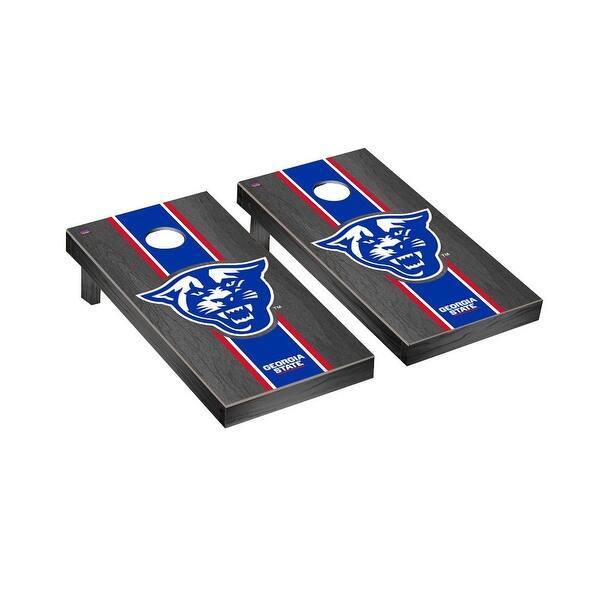 slide 2 of 5, Georgia State Panthers 2x4 Pro Cornhole Boards - V7 Include Carrying Case