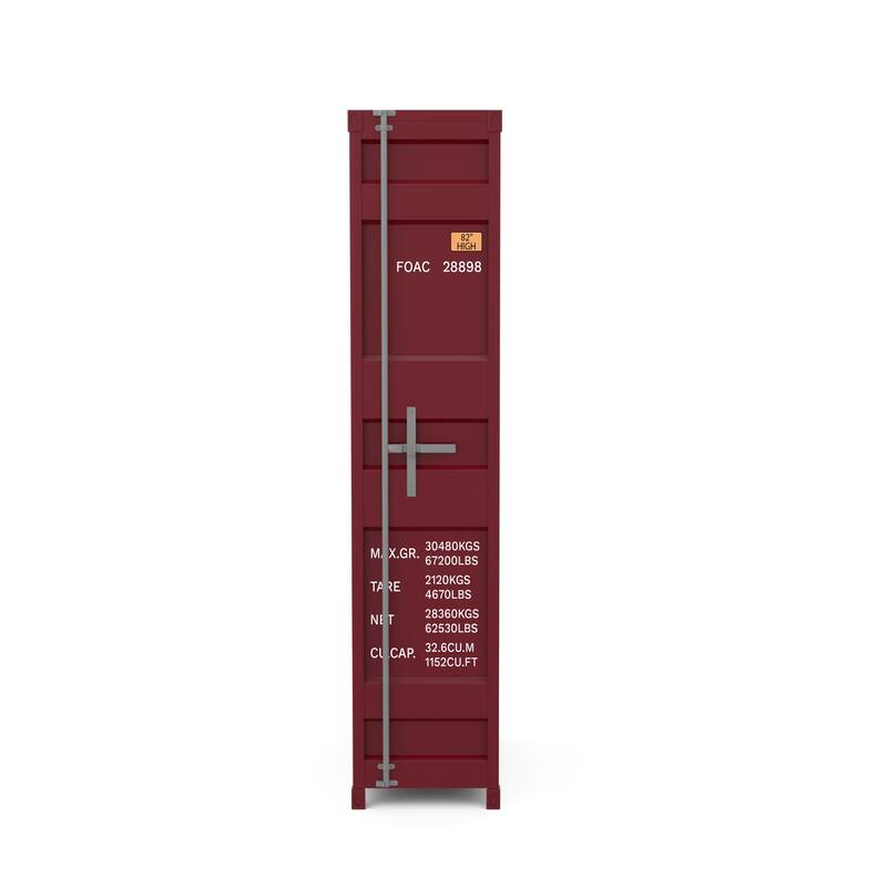 Carnsile Contemporary Open Back 4-Shelf Bookcase by Furniture of America