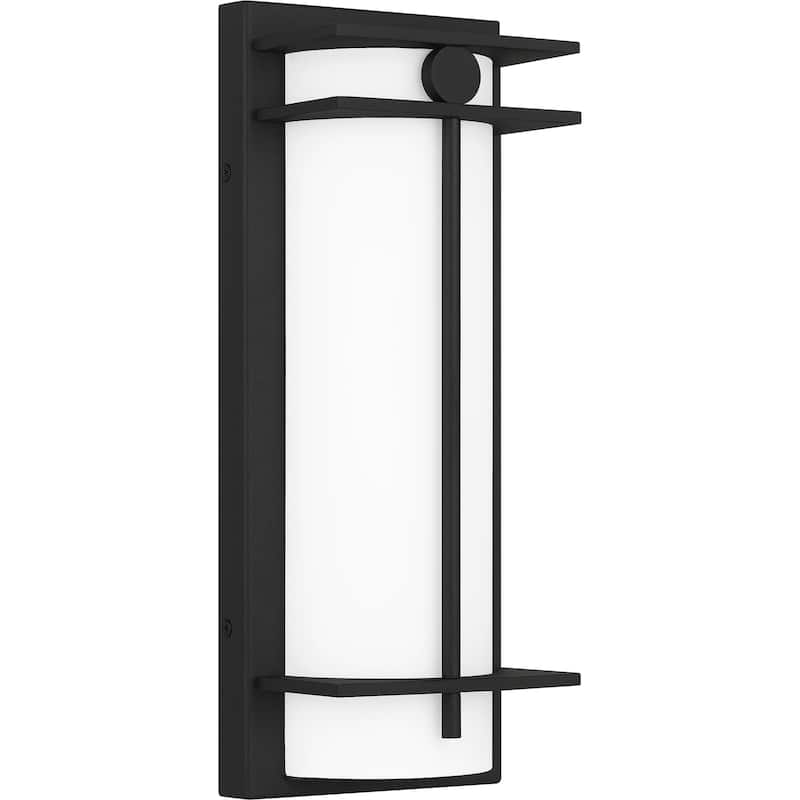 Syndall Outdoor Wall Lantern - Earth Black