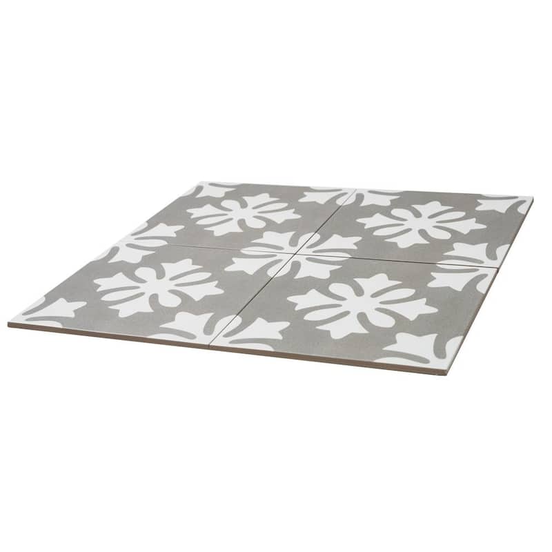 Venice 10x10 Matte Porcelain Encaustic Tile - Floor, Wall & Backsplash