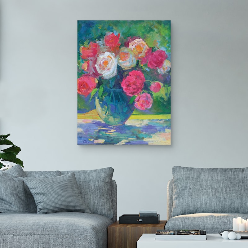 Pretty Petals by Alexi Fine Canvas Art Print