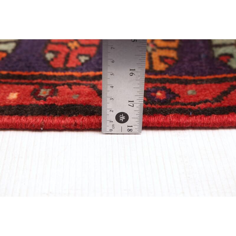 ECARPETGALLERY Hand-knotted Andelz Light Red Wool Rug - 4'5 x 7'11