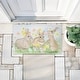 preview thumbnail 5 of 7, Stupell Easter Bunnies in Grass Printed Outdoor Door Mat, design by Lee Ann Sanders, 18"x30"