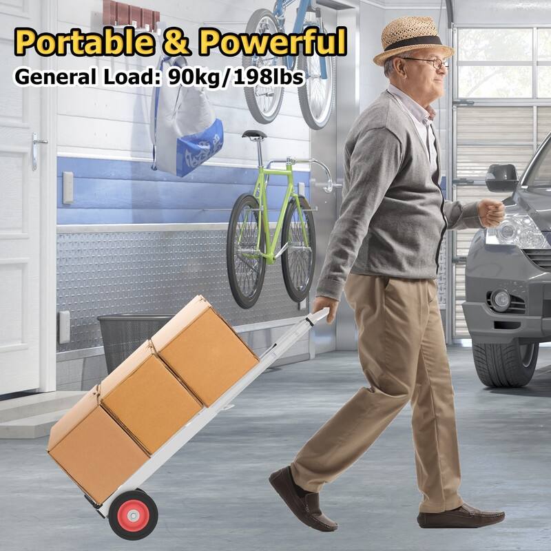 Aluminum Folding Hand Truck ,Heavy Duty Collapsible Dolly Cart