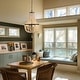 preview thumbnail 4 of 6, Farmhouse Wood Beaded Chandelier Modern Light
