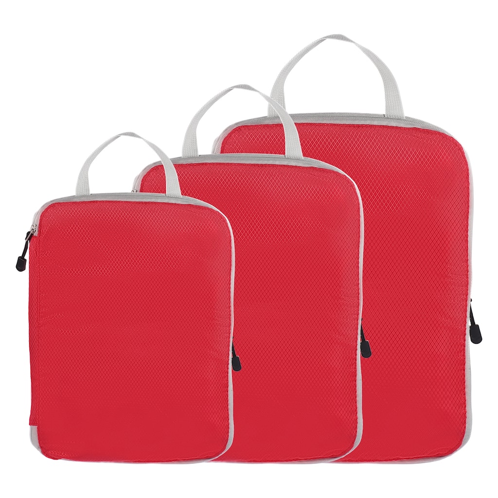 3 Set Compression Packing Cube for Travel Waterproof Luggage Organizer