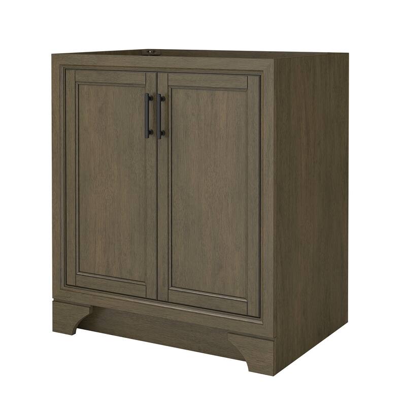 CRAFT + MAIN LCV3022 Lanagan 30" Single Free Standing Vanity Cabinet - Shaded Timber