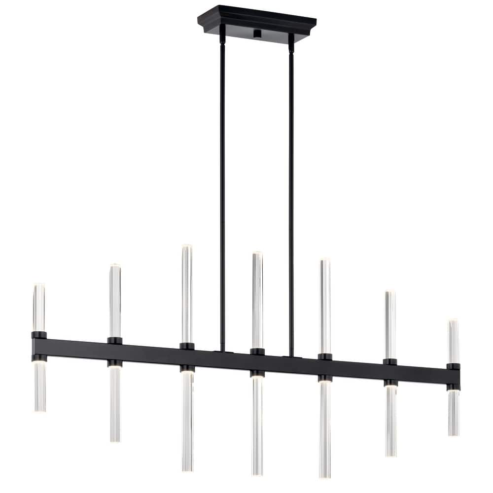 Kichler Lighting Sycara 48.25 in. 14-Light Integrated LED Linear Chandelier