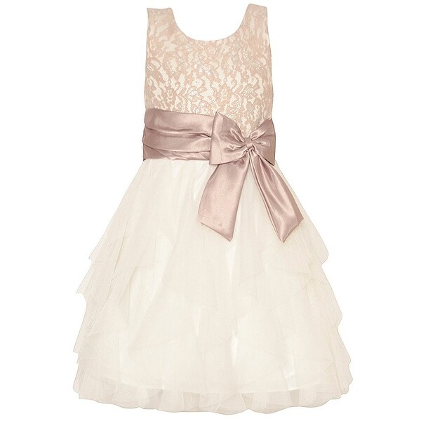 rare editions taupe dress