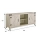 preview thumbnail 91 of 98, Middlebrook Firebranch 58-inch Barn Door TV Stand