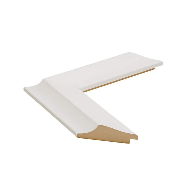 Frame My Mirror White Framed Wall Mirror, Woodford Design
