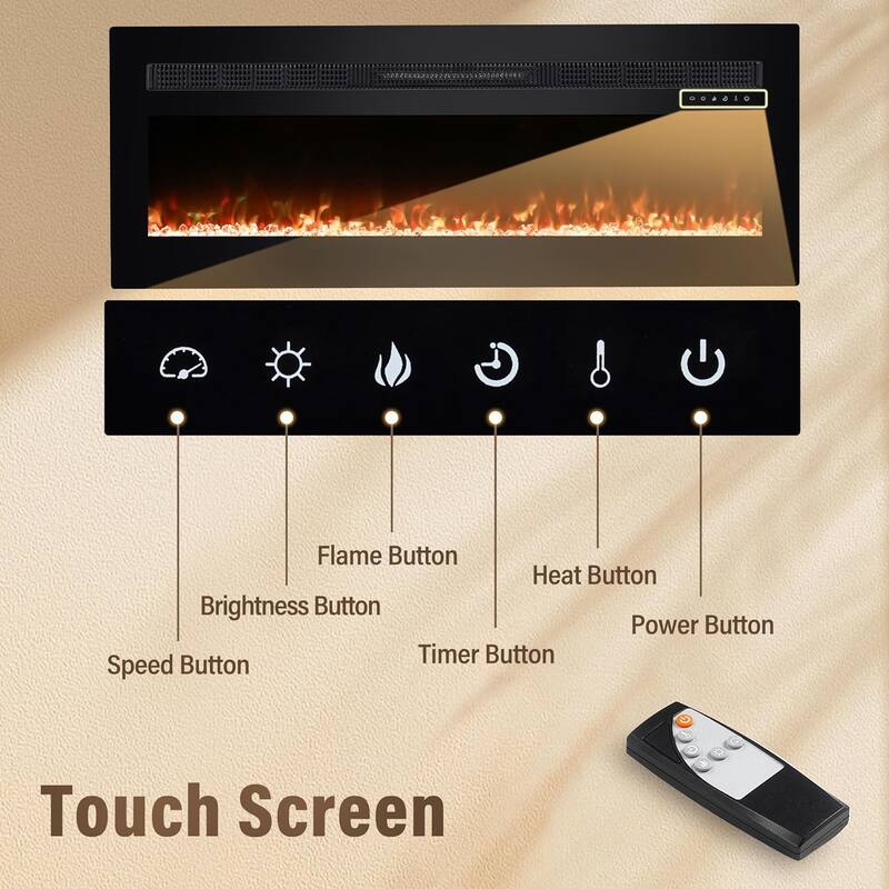 Royalcraft 23 to 60 inch Electric Fireplace