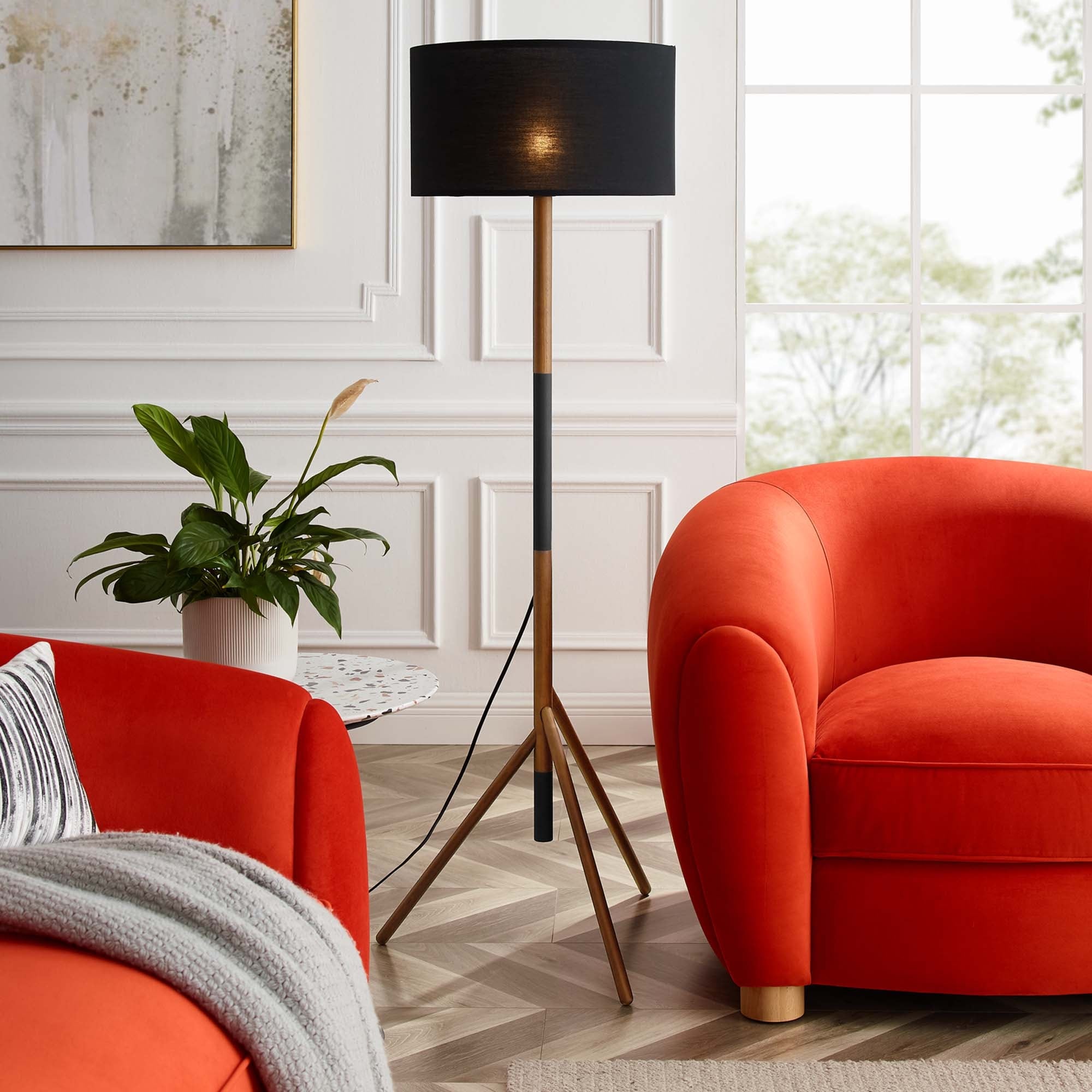 Natalie Tripod Floor Lamp On Sale Bed Bath Beyond 34771976