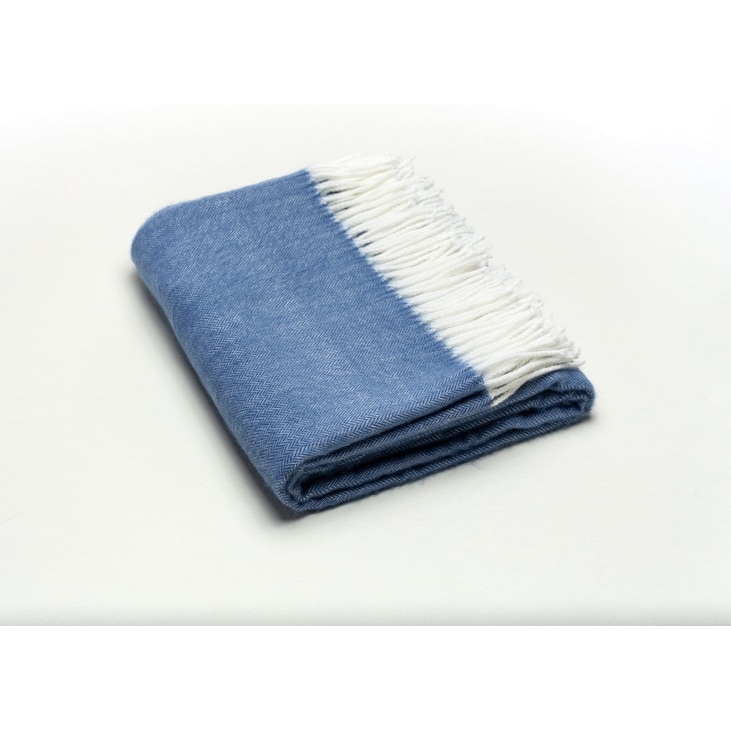 Denim blue blanket sale