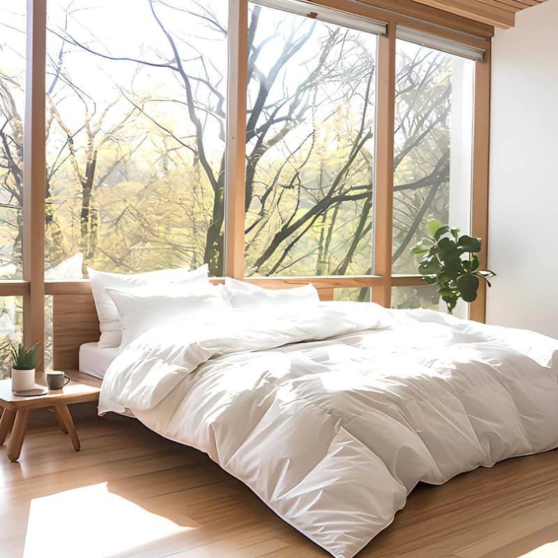 TENCEL Cool Touch All Season PrimaLoft® Down Alternative Comforter -Hypoallergenic - King