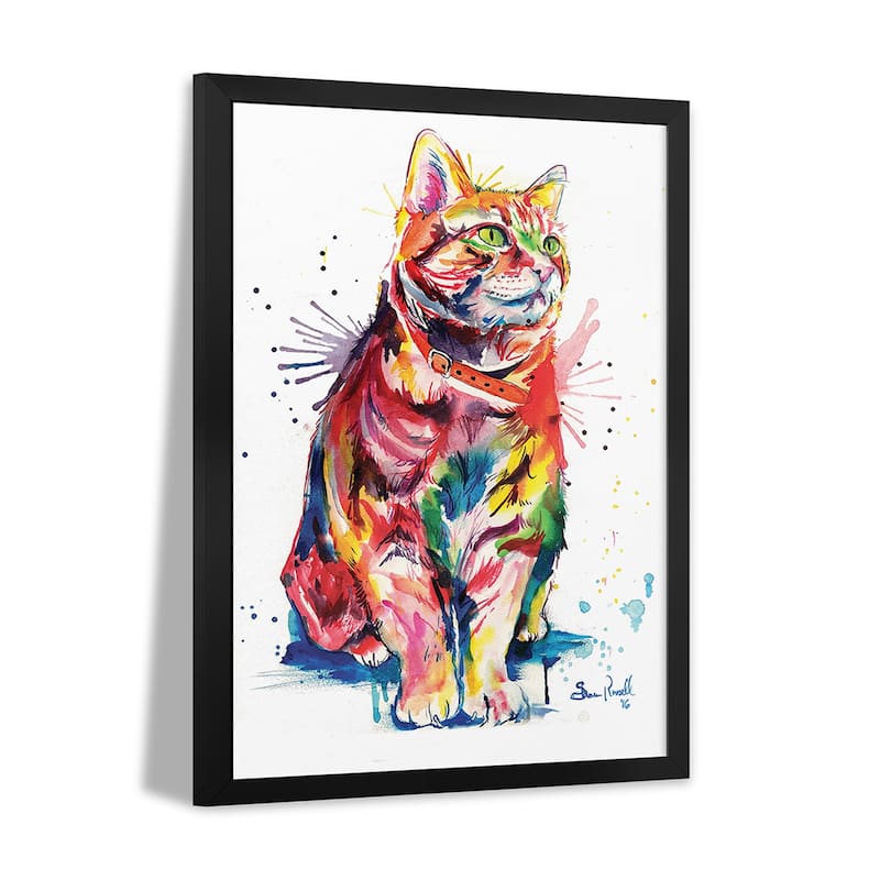 Tabby Premium Framed Poster by Weekday Best