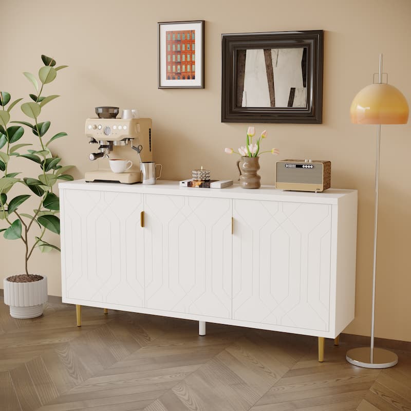 Storage Sideboard Cabinet - N/A