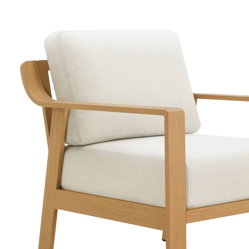 Spruce & Spring Outdoor Patio Furniture Set Aluminum Sofa Accent Chair