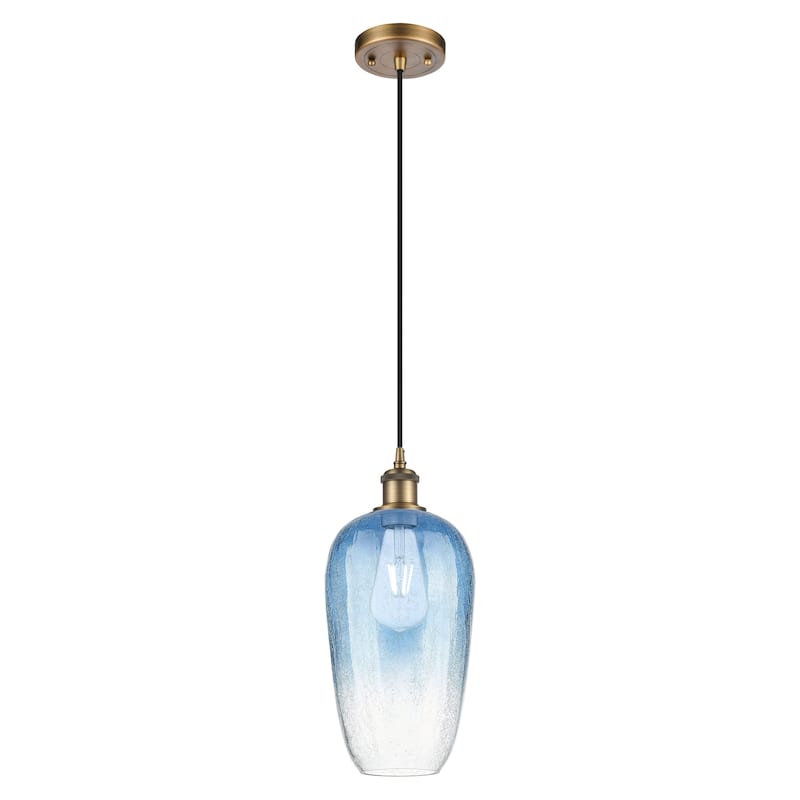 Innovations Lighting Endless Possibilities Ballston - Brookhaven Flute - 1 Light 7" Cord Hung Mini Pendant