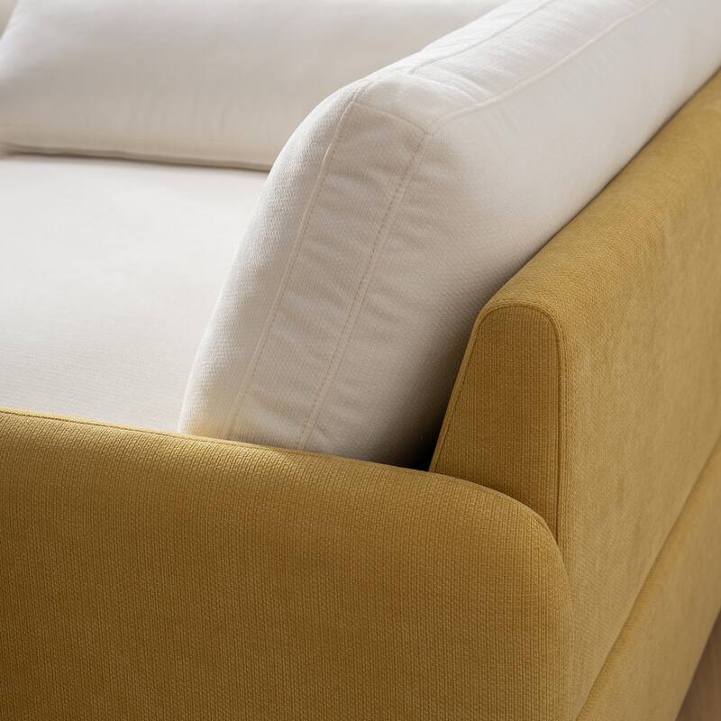 50" Oversized Chenille Upholstered Single Sofa Chair