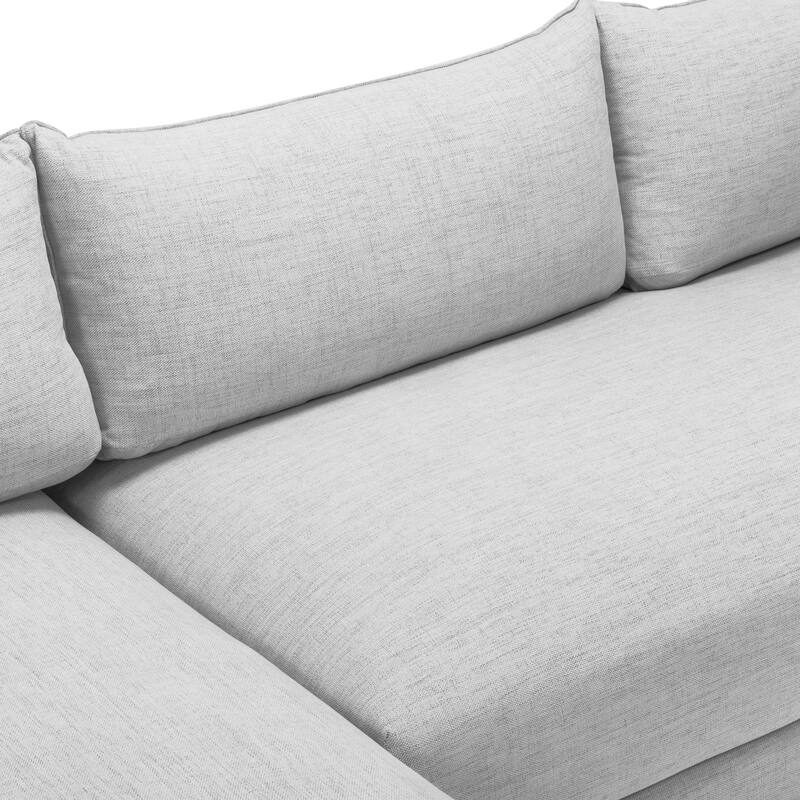 Poly & Bark Marcel 122" Sectional Sofa with 80" Chaise