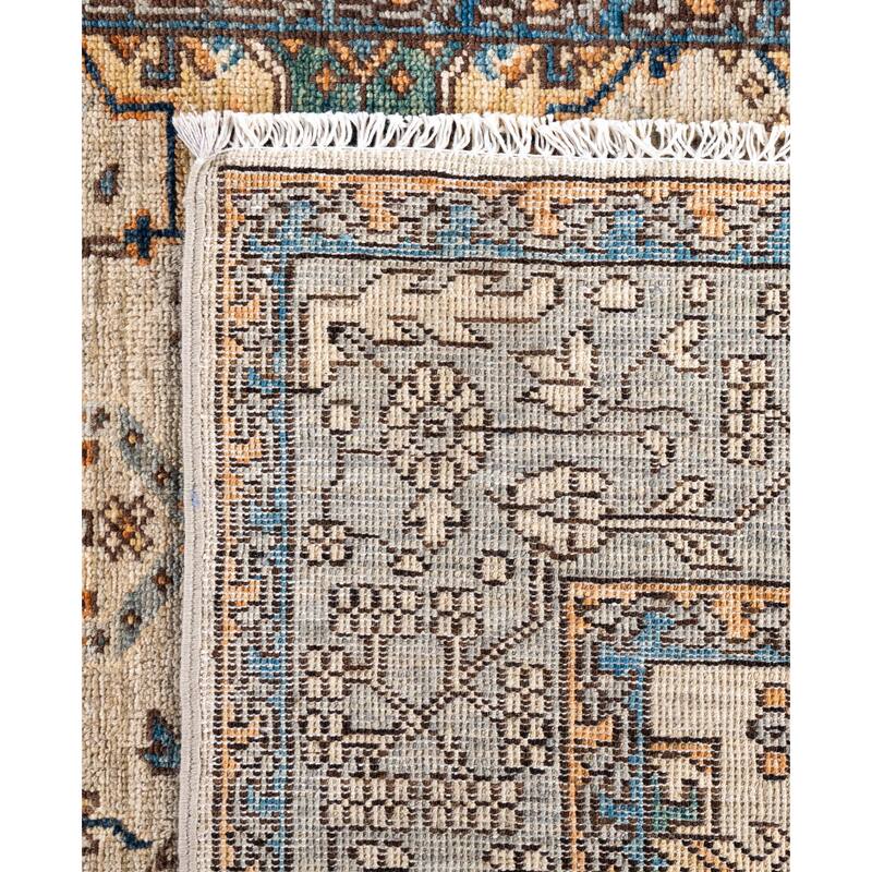Serapi One-of-a-Kind Hand-Knotted Area Rug - Gray - 3' 11" x 5' 9"