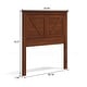 preview thumbnail 30 of 65, Farmhouse Solid Wood Headboard