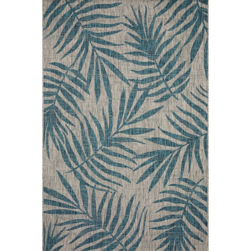 Alexander Home Collection Botanical Palms Indoor/Outdoor Rug