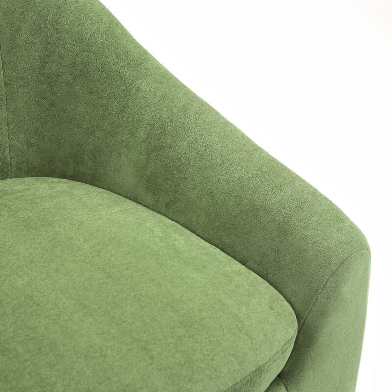 Nordic-style Upholstered Barrel Chair