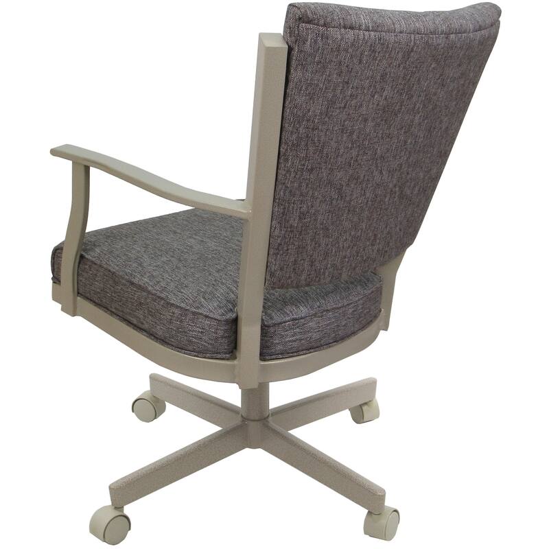Montana Swivel Metal Dining Caster Chair on Reading Base
