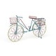 preview thumbnail 21 of 30, Colorful Metal Vintage Whimsical Eclectic Bicycle Plant Stand - 54 x 18 x 32 Turquoise