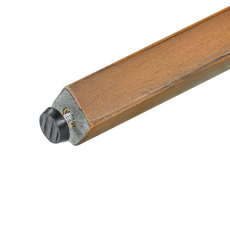 Christopher Knight Home - Bracken Retro Nordic Counter Height Bar Table with Solid Wood Legs & Cross-Reinforced Beams