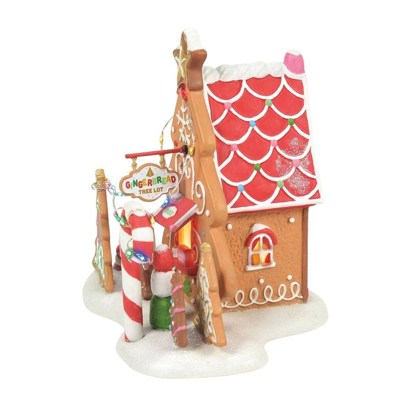 Department 56 North Pole Series Ice Your Own Tree Lot Lighted Building - 6015673