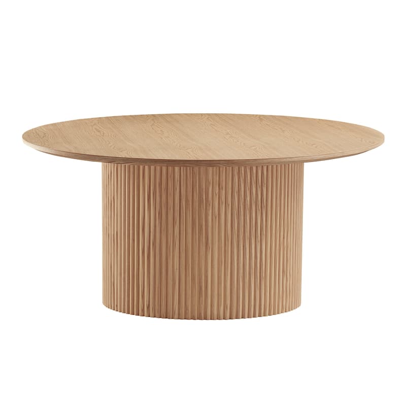 Mid Century Circle Bedside Table for Bedroom