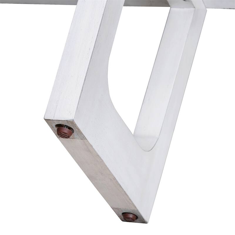 Retro Elegant Console Table with Marble-Effect Top & Versatile Storage