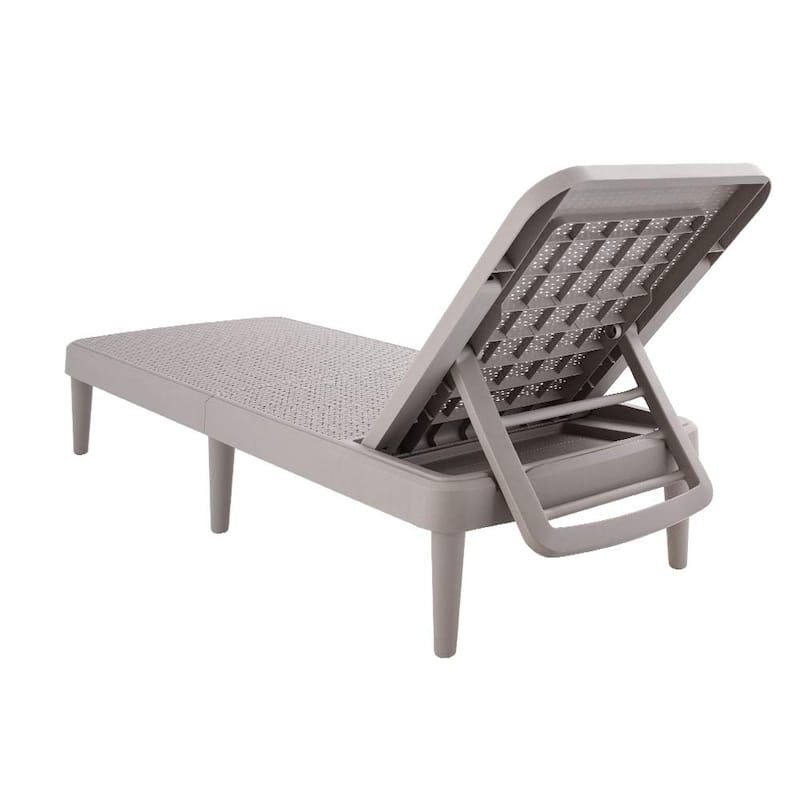 Mahina Resin Outdoor Chaise Lounge Chair by Havenside Home