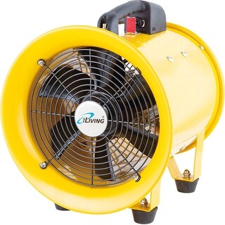iLIVING 10 inch Utility Blower Exhaust Warehouse Ventilator Fan, 350W, 3450RPM