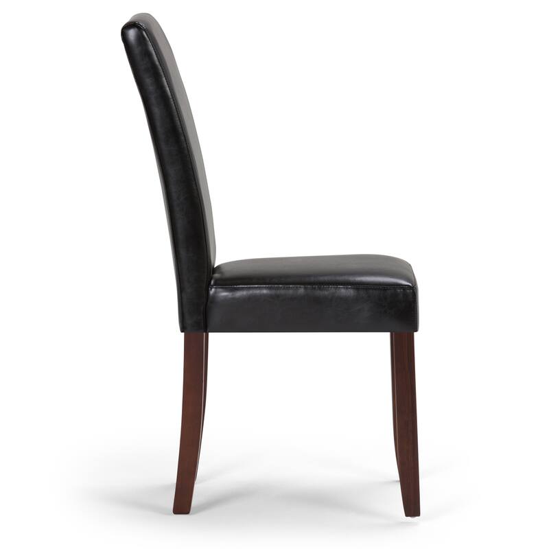 WYNDENHALL Normandy Transitional Parson Dining Chair (Set of 2) - 18.1"w x 18.5" d x 39.4" h