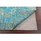 preview thumbnail 6 of 14, Abstract Oushak Oriental Home Decor Area Rug Hand-knotted Foyer Carpet - 4'2" x 5'5"