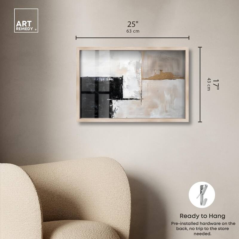 Black Dust and White Ash II Shadowbox by Art Remedy