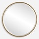preview thumbnail 1 of 4, Uttermost 09989 Sutton 47-1/4" Diameter Circular Framed Bathroom Gold