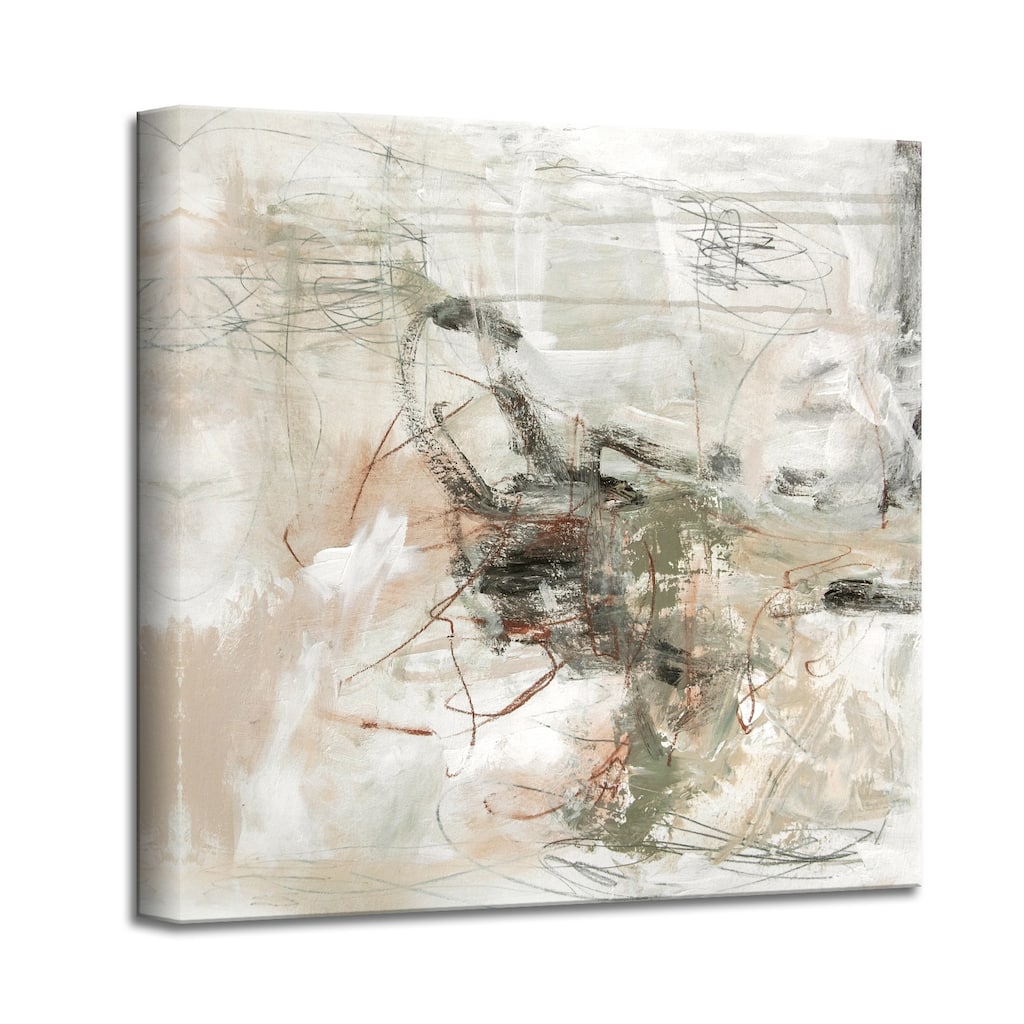 Brave New World I' Abstract Canvas Wall Art by Patricia Schwimmer