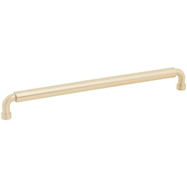 Schaub and Company 211090 NOHO 10" Center to Center Luxury Solid Metal - Satin Brass
