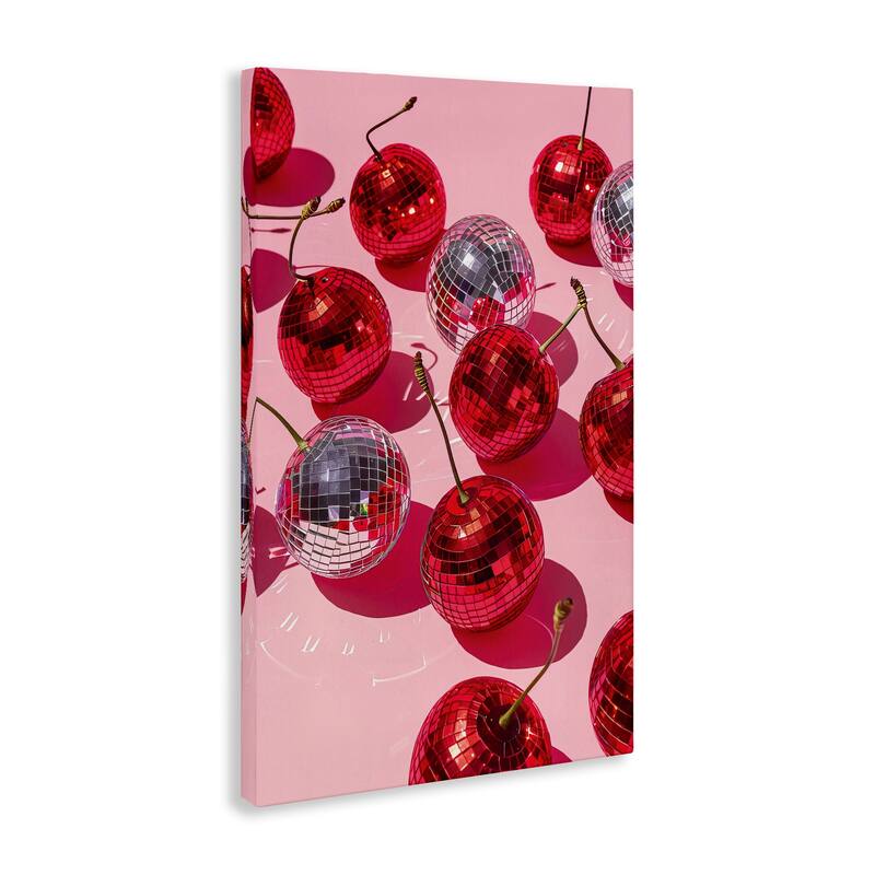 Stupell Cherry Picked Disco Canvas Wall Art Design By LSR Design Studio