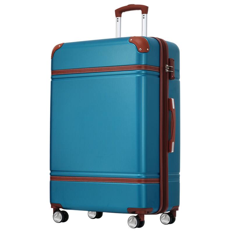 1 Piece 20''/24''/28'' Luggage with TSA lock, Expandable Lightweight Suitcase with Spinner Wheels for Travel