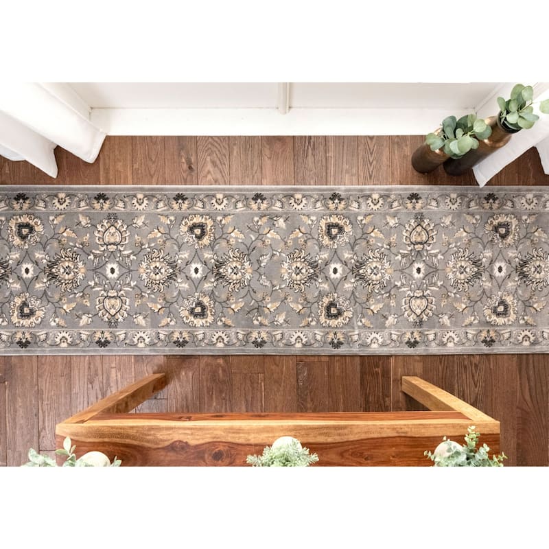Custom Size Runner Timeless Abbasi Traditional Stair Rug