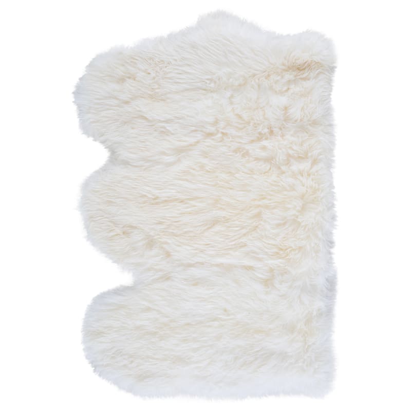 SAFAVIEH Handmade Sheepskin Brittnie Genuine Pelt Rug